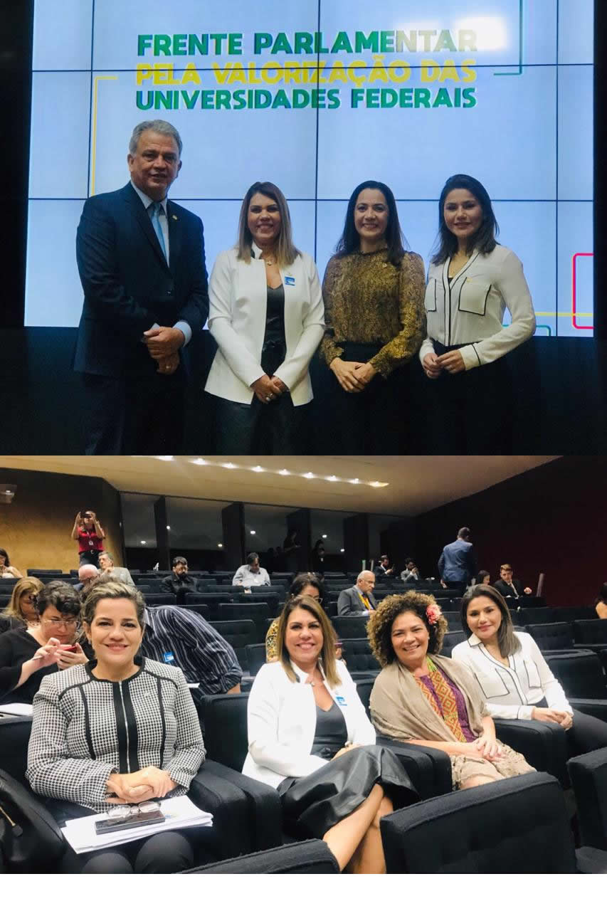 Guida Aquino participa de ato pelas universidades federais Guida Aquino participa de ato pelas universidades federais