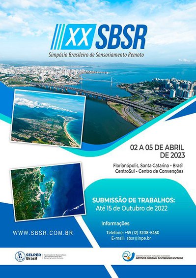 Simpósio Brasileiro de Sensoriamento Remoto 2023