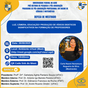 Convite Defesa Carla Naomi