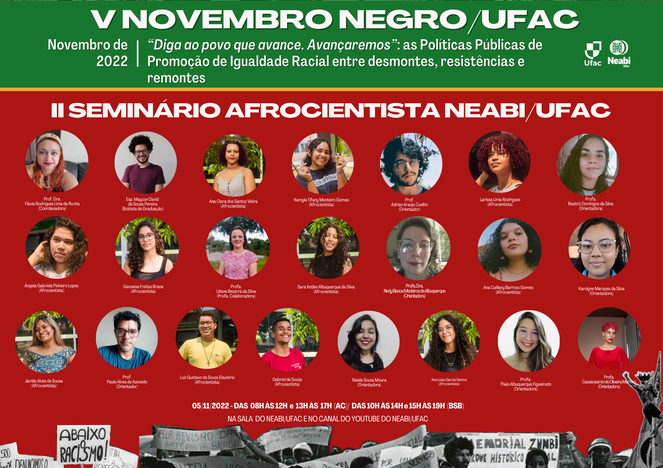 II SEMINÁRIO AFROCIENTISTA II SEMINÁRIO AFROCIENTISTA