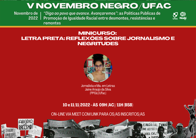 LETRA PRETA: REFLEXÕES SOBRE JORNALISMO E NEGRITUDES LETRA PRETA: REFLEXÕES SOBRE JORNALISMO E NEGRITUDES