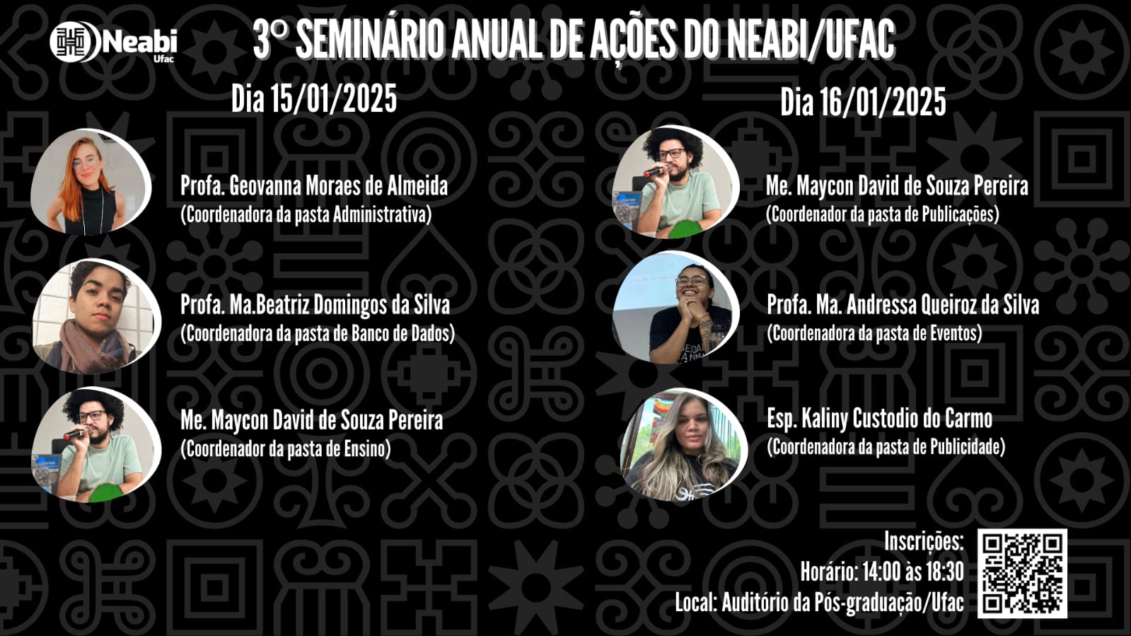 3º Seminário Anual de Ações do Neabi/Ufac