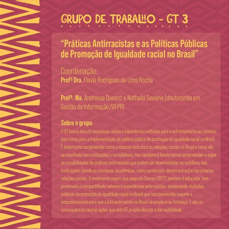 III Seminário Pretas Acadêmicas