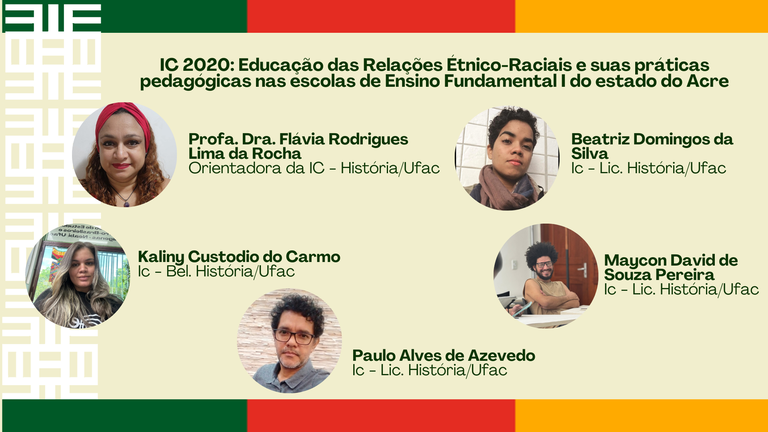 Ics: Beatriz, Kaliny, Maycon e Paulo