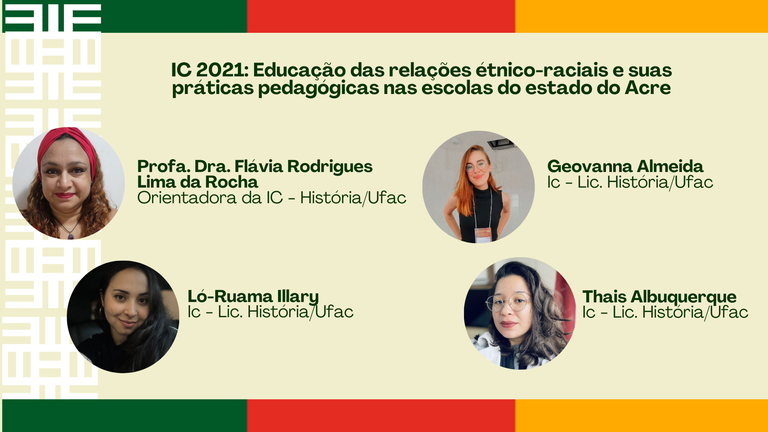 Ics: Geovanna, Ló-Ruama e Thais