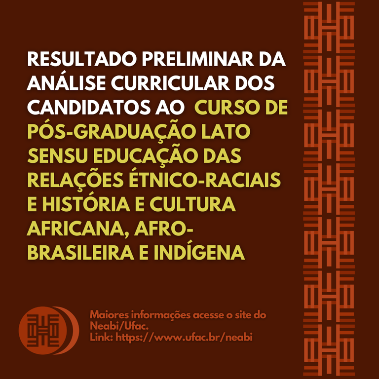 Curso de Pós-Graduação Lato Sensu Educação das Relações Étnico-Raciais e História e Cultura Africana, Afro-Brasileira e Indígena.png Curso de Pós-Graduação Lato Sensu Educação das Relações Étnico-Raciais e História e Cultura Africana, Afro-Brasileira e Indígena.png