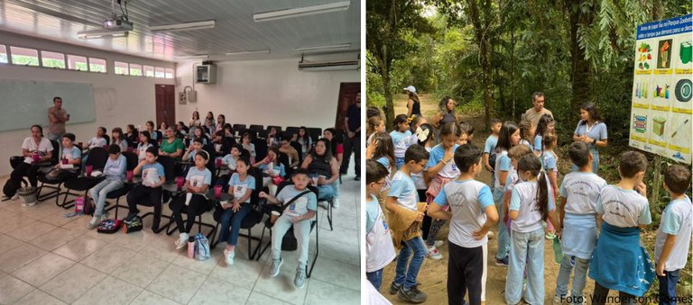 PZ da Ufac realiza atividades de educação ambiental com crianças