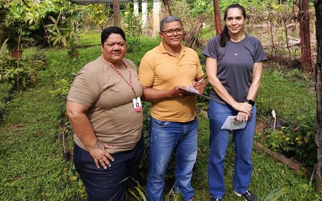 Viveiro do PZ doa 600 mudas ao projeto plantando o futuro