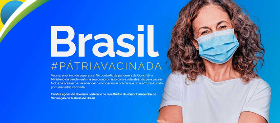 Confira os dados atualizados sobre a vacinação - Ministério da Saúde