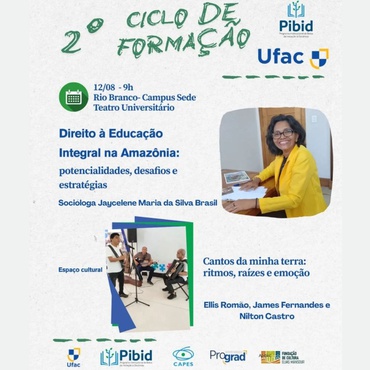 2º Ciclo de formação Pibid
