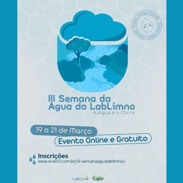 3ª Semana da Água do LabLimno inscreve para palestras online