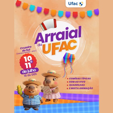 Arraial Ufac 2026 - Campus Floresta