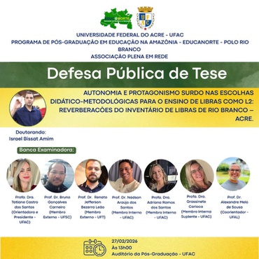 Defesa Pública de Tese