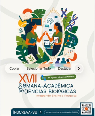 XVII Semana Acadêmica de Ciências Biológicas
