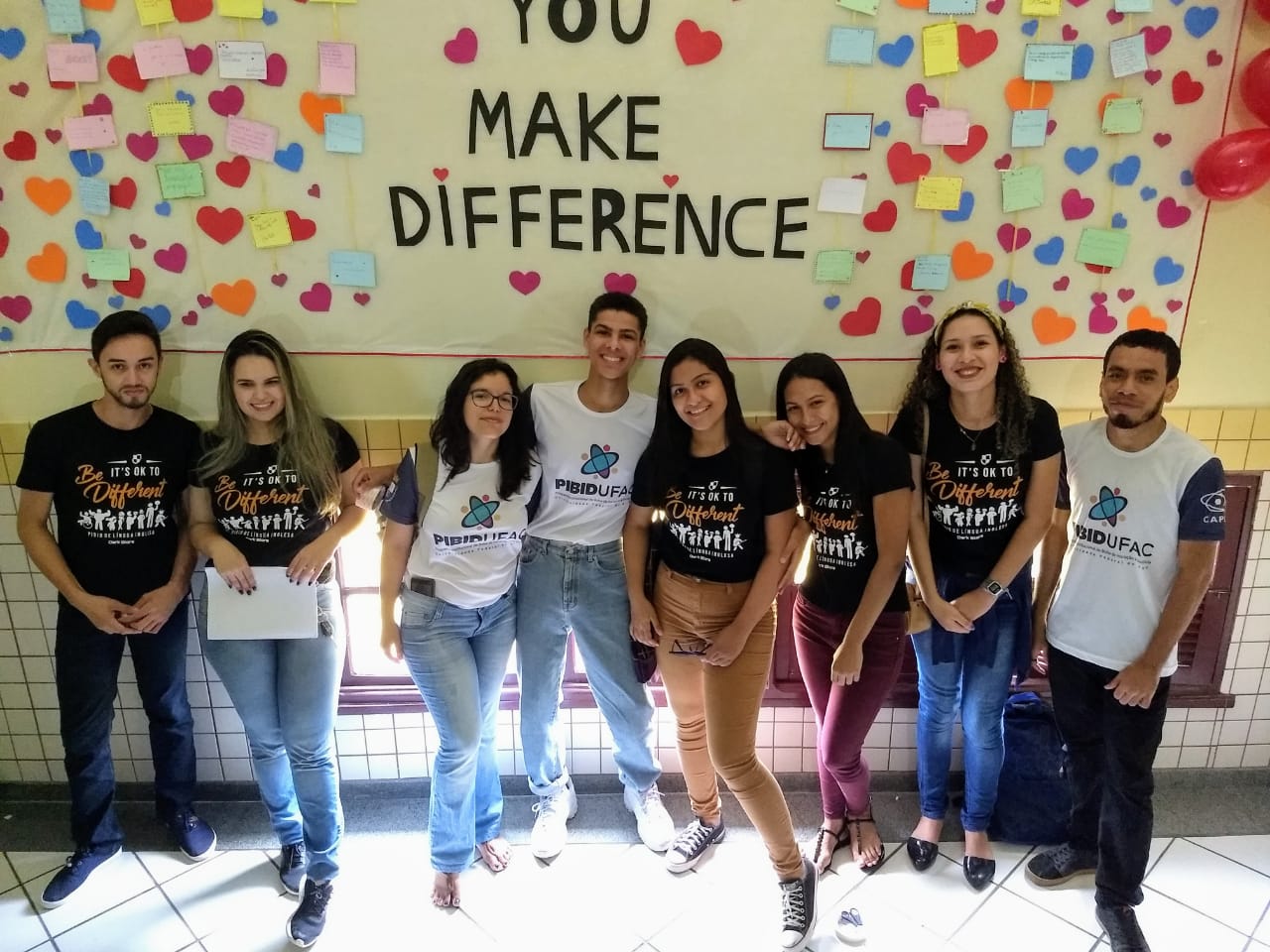 Alunos de Letras/Inglês promovem respeito às diferenças