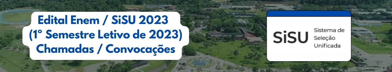 Edital SiSU Convocações