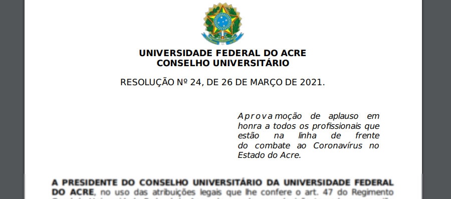 Consu da Ufac aprova Moção de Aplauso a profissionais de saúde.jpg Consu da Ufac aprova Moção de Aplauso a profissionais de saúde.jpg