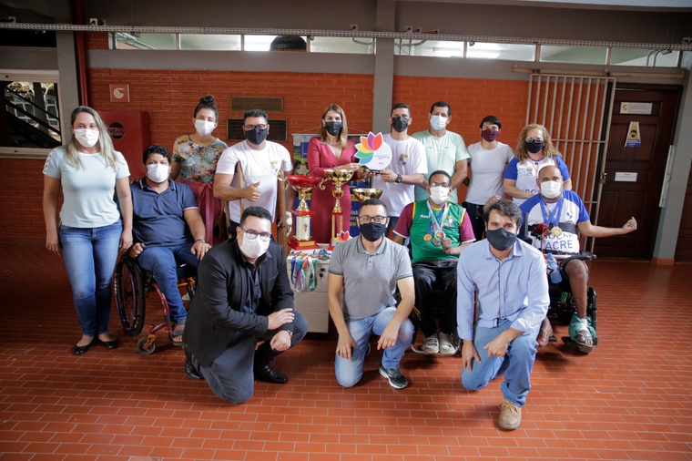 Ufac é 1º lugar em pontuação nas paraolimpíadas universitárias Ufac é 1º lugar em pontuação nas paraolimpíadas universitárias