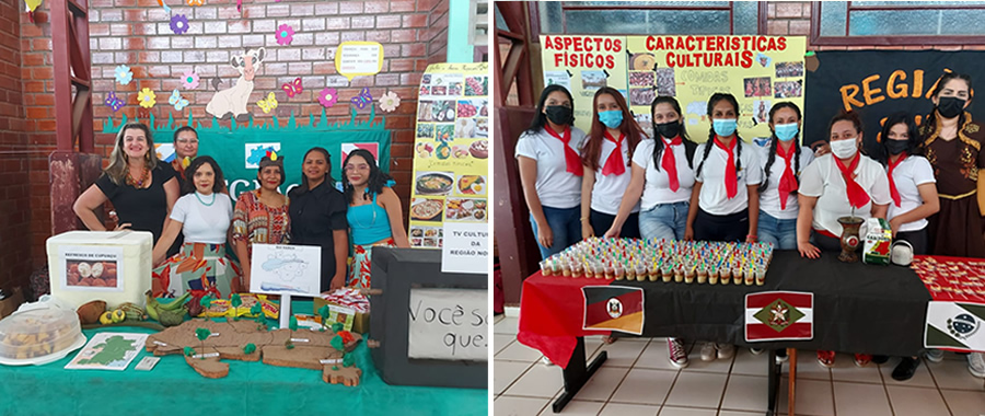 Projeto de Pedagogia leva feira geográfica a alunos de escola pública Projeto de Pedagogia leva feira geográfica a alunos de escola pública