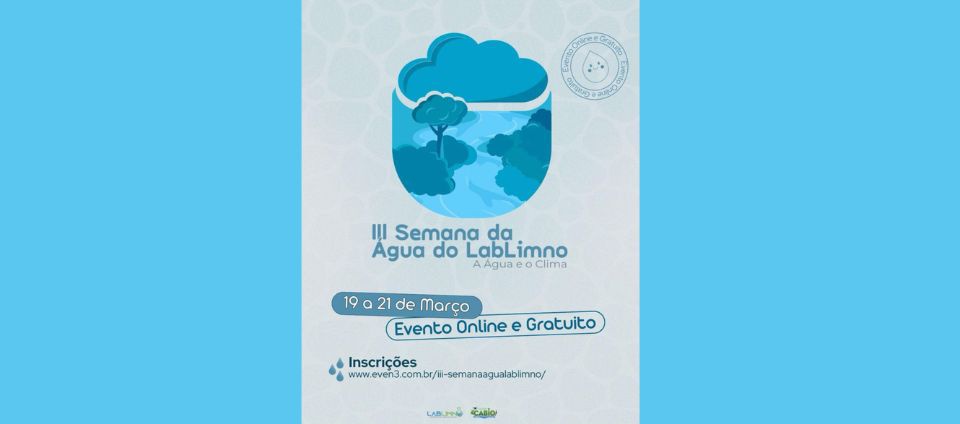 3ª Semana da Água do LabLimno inscreve para palestras online.jpg 3ª Semana da Água do LabLimno inscreve para palestras online.jpg