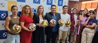Entrega de Materiais Esportivos e Posse do DCE em Cruzeiro do Sul