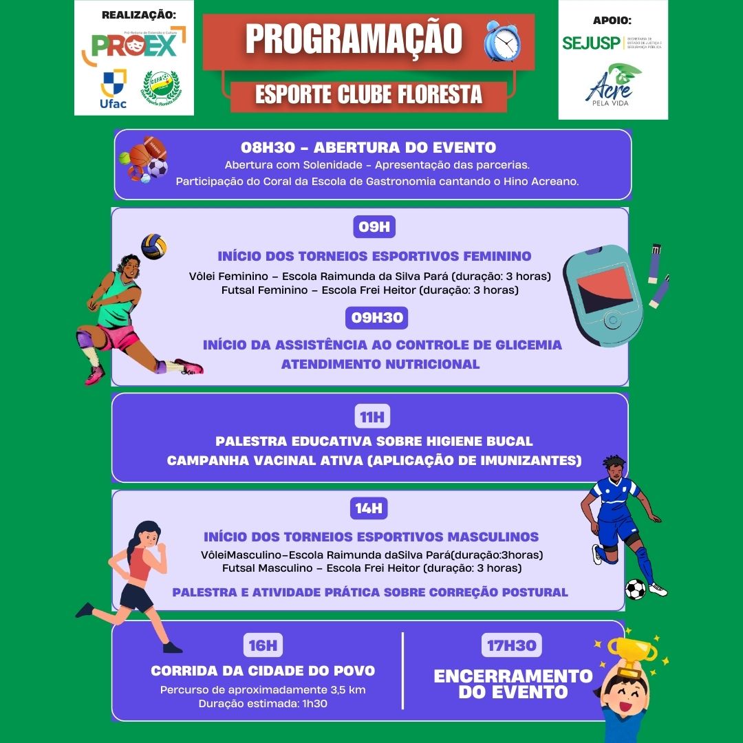 Proex e clube Floresta levam esporte e saúde à Cidade do Povo